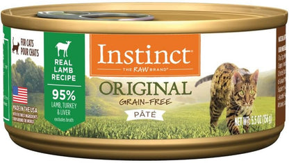 Grain Free Wet Cat Food Pate, Original Recipe Natural Canned Cat Food