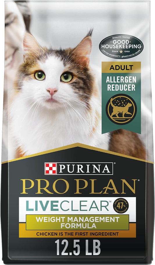 Liveclear with Probiotics Allergen Reducing Weight Management Adult Dry Cat Food